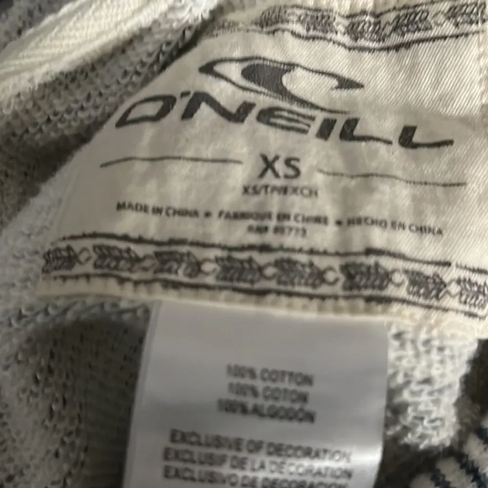 O’Neill Blue Striped Soft Hoodie - XS